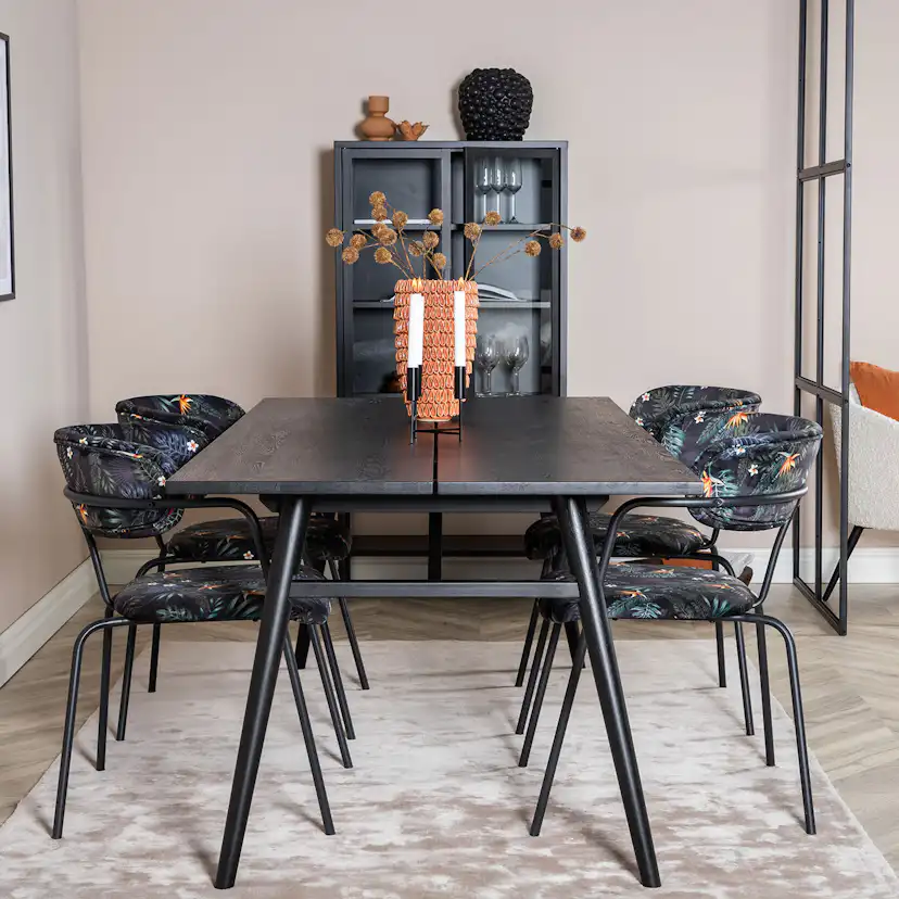 Matgrupp Venture Home Sleek med 4 Arrow stolar