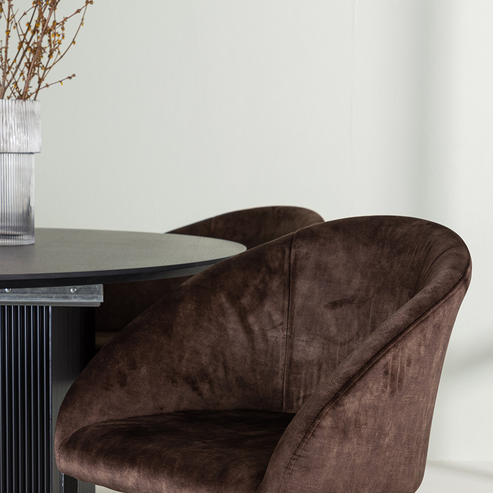 Matgrupp Venture Home Matilda med 4 Evening Stolar