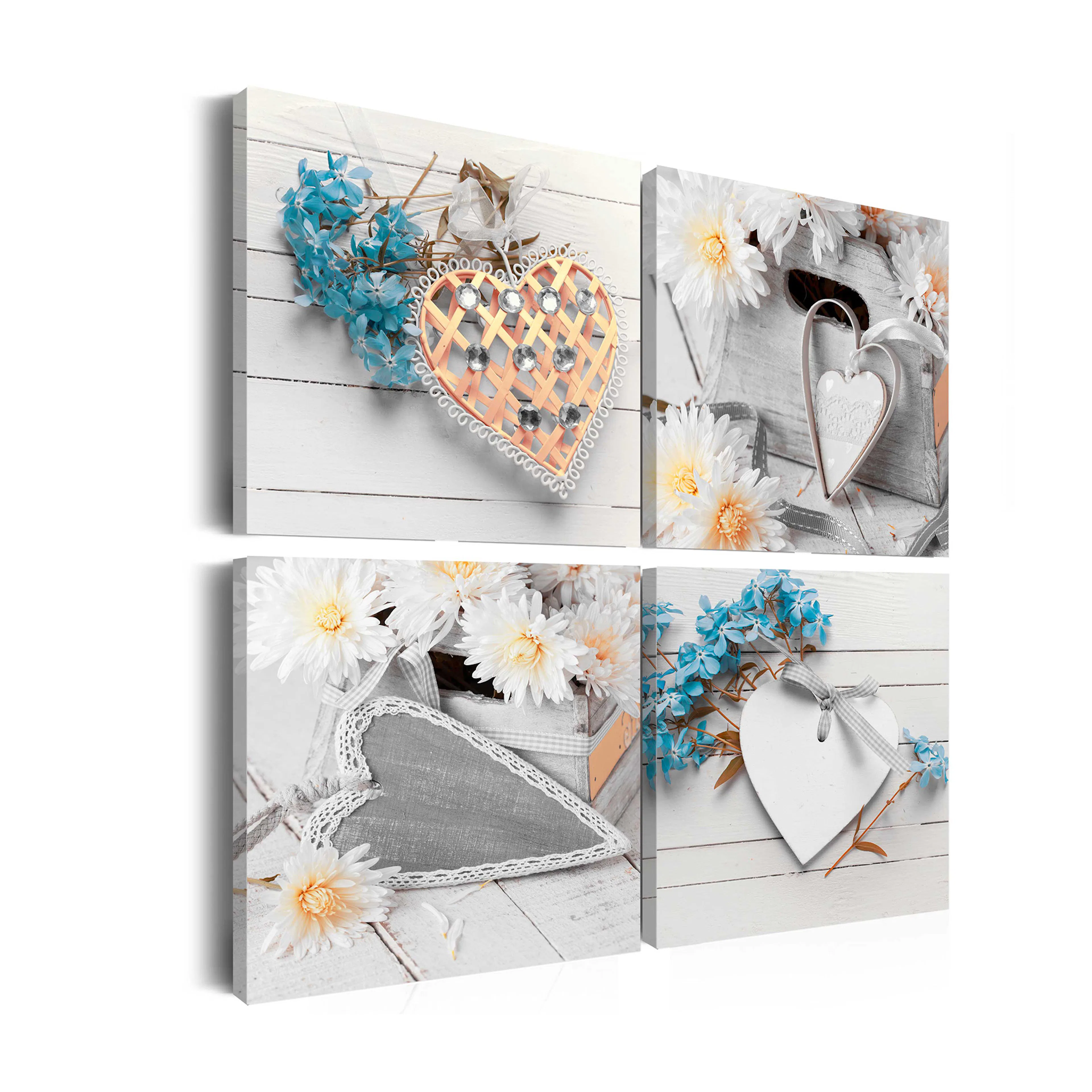 Tavla Arkiio Flowers And Hearts