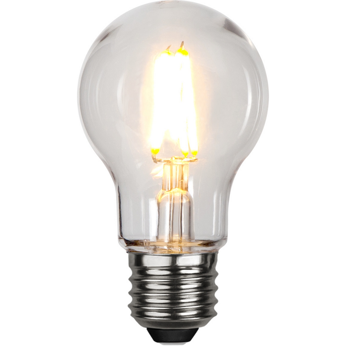 LED-lampa Star Trading Filament E27 A55 Outdoor Lighting PC Cover 2,4W
