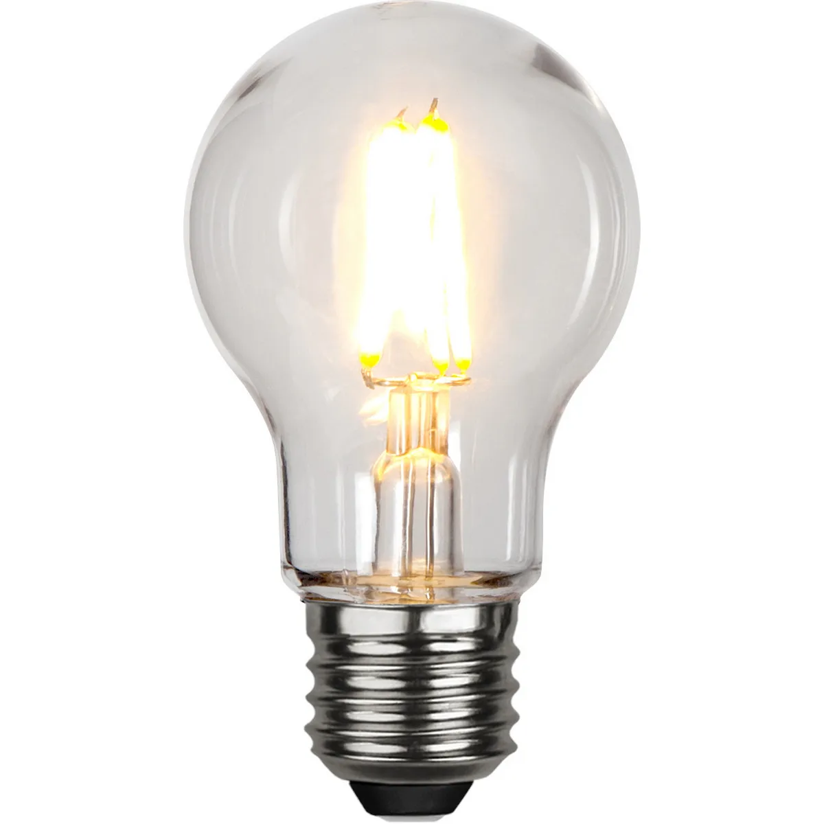 LED-lampa Star Trading Filament E27 A55 Outdoor Lighting PC Cover 2,4W