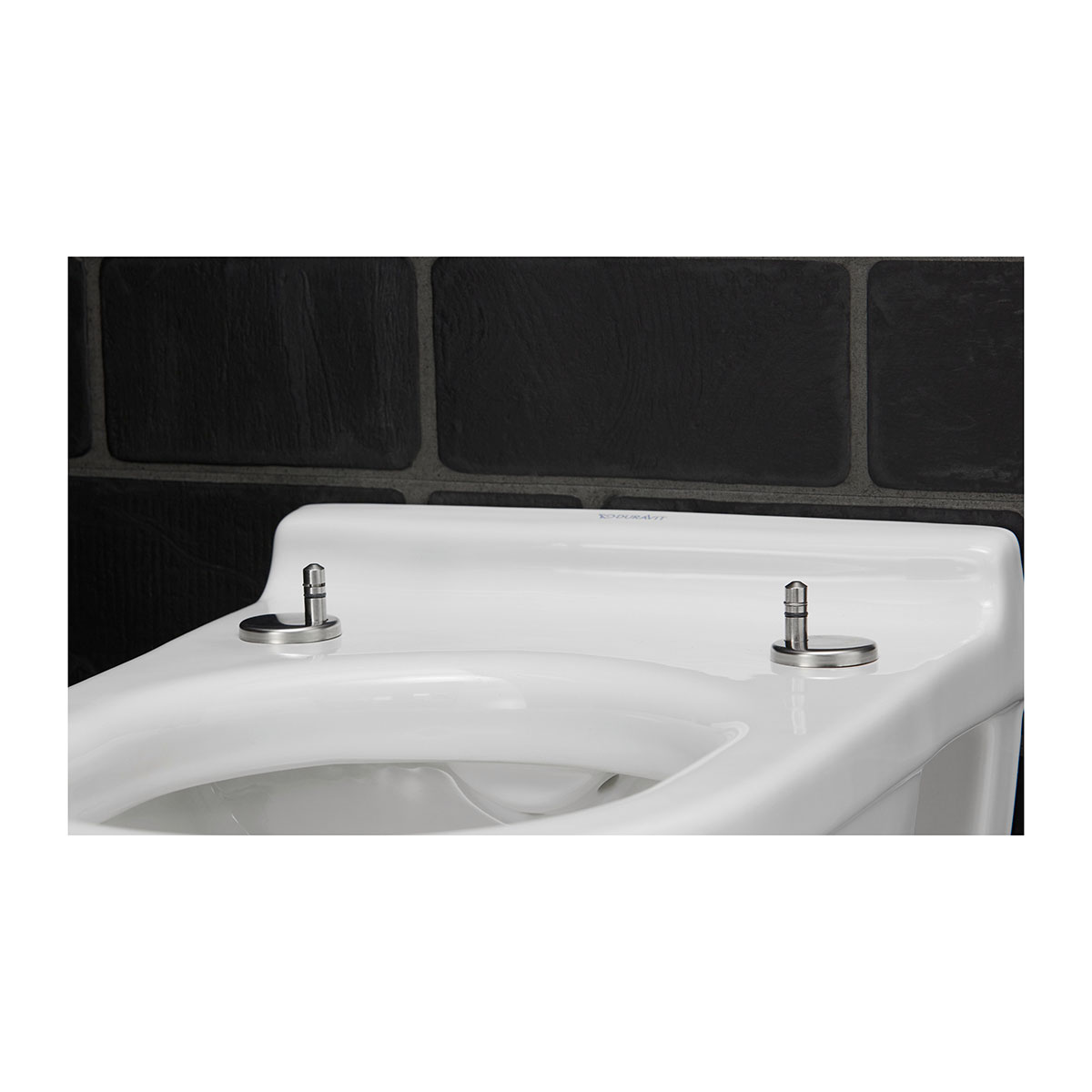 Vägghängd Toalettstol Duravit Starck 3 252709 Rimless utan Toalettsits