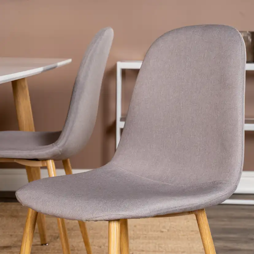 Matgrupp Venture Home Pobbie med 4 Stolar Polyestertyg