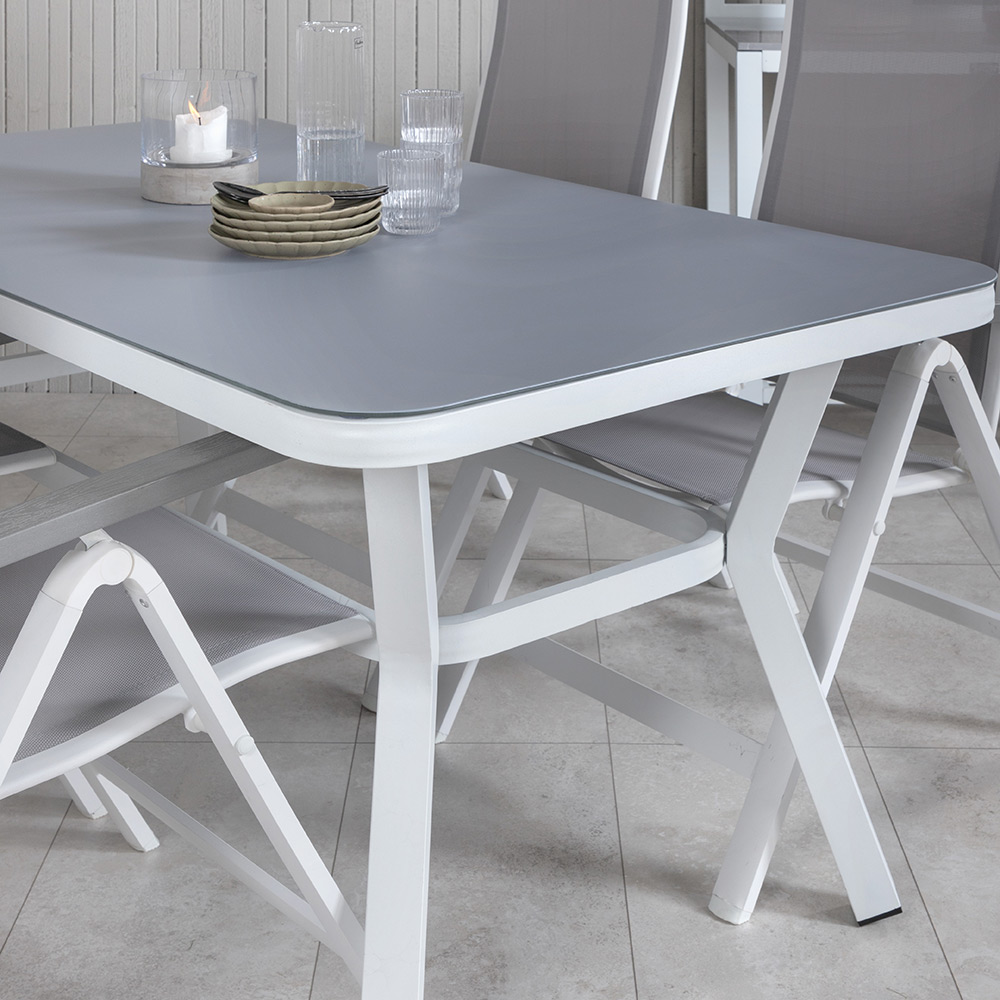 Matgrupp Venture Home Vyn med 4 Arz Matstolar