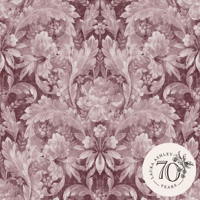 Tapet Laura Ashley Apolline Pale Blackberry 121085