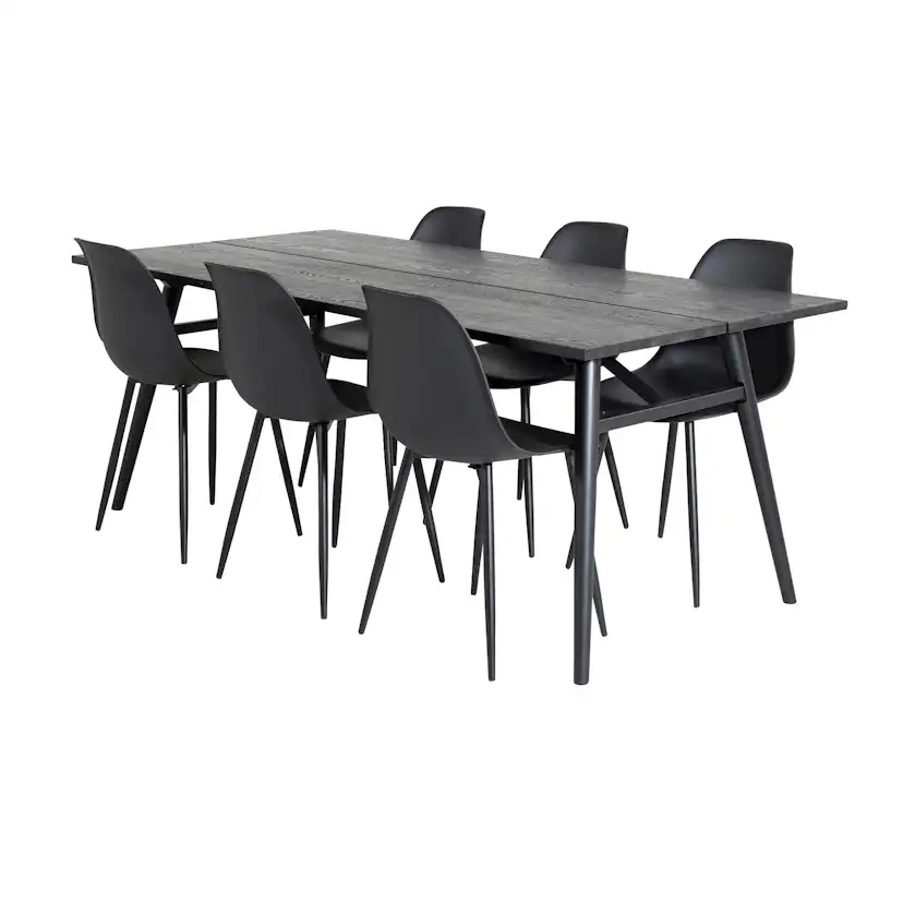 Matgrupp Venture Home Salt med 6 Pop Stolar