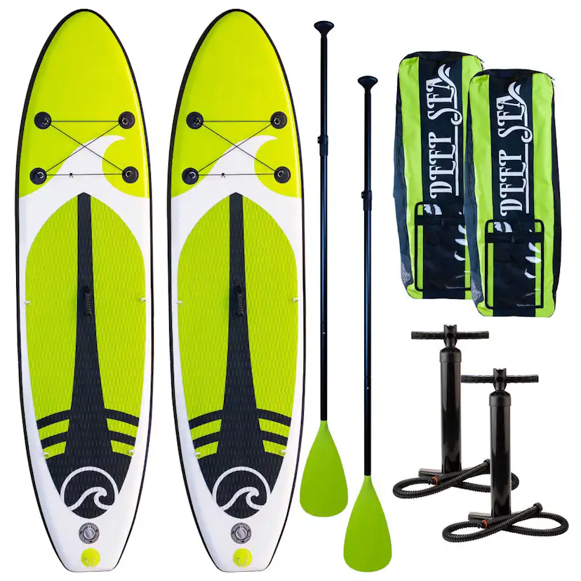 Stand-up Paddleboard Deep Sea SUP-brädset Pro 2-pack