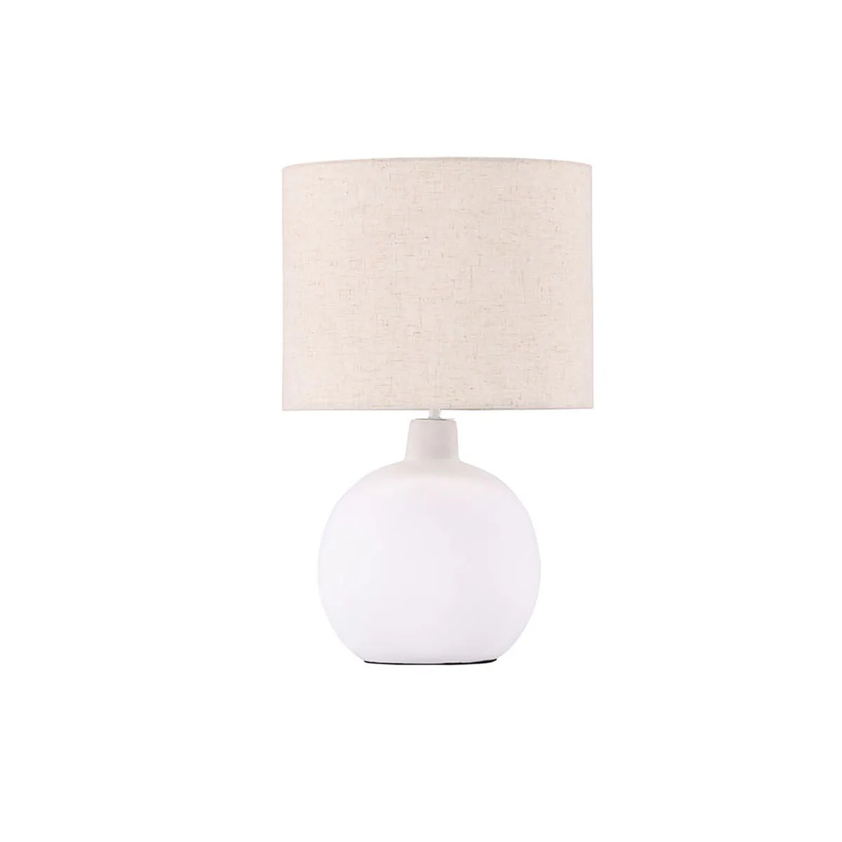 Torcello Table Lamp - Offwhite / Beige Ceramic/linen Beige/Vit