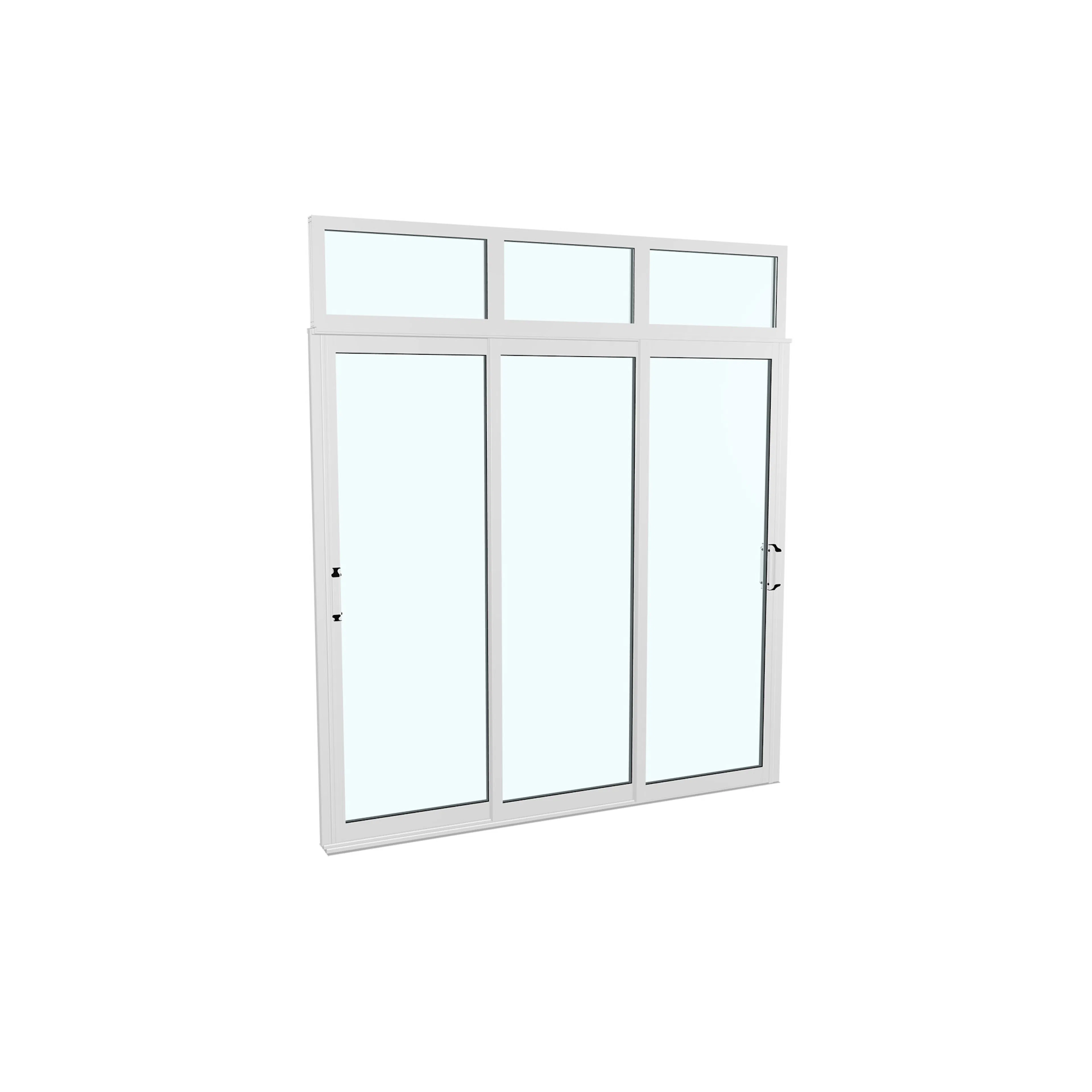 Skjutdörr med Överljus Landskap Robust Året Runt 3-del