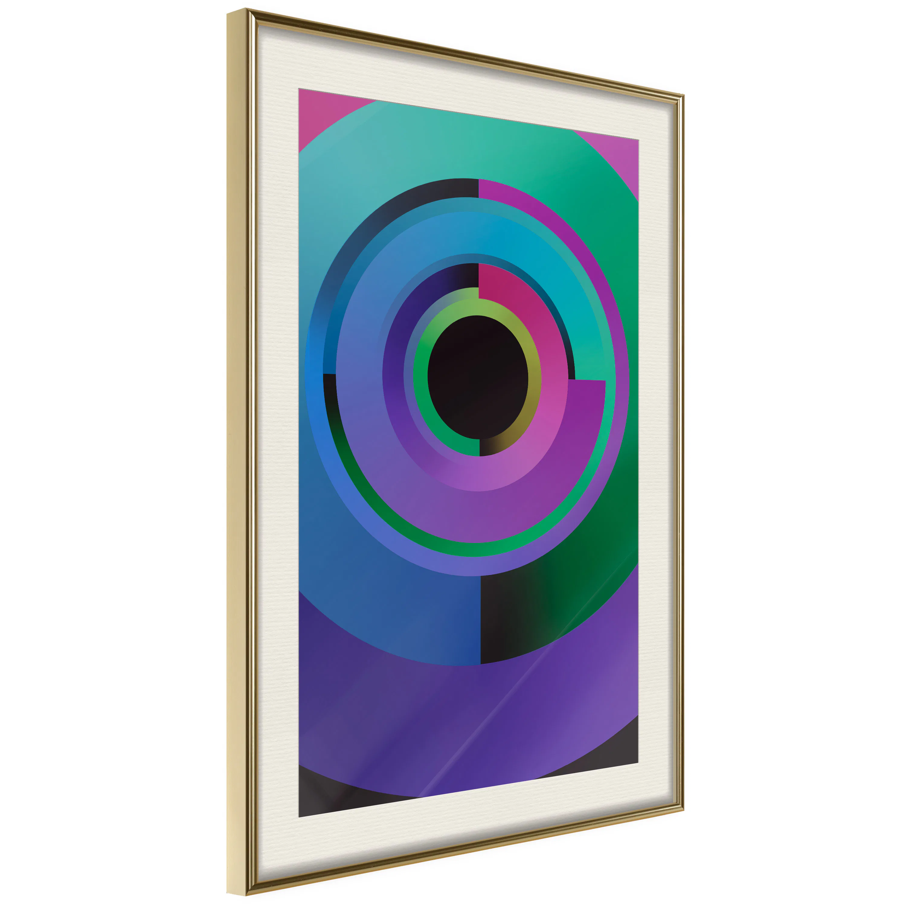 Poster Artgeist Affisch Colourful Gears
