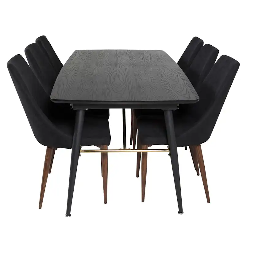 Matgrupp Venture Home Gold med 6 Leone Stolar