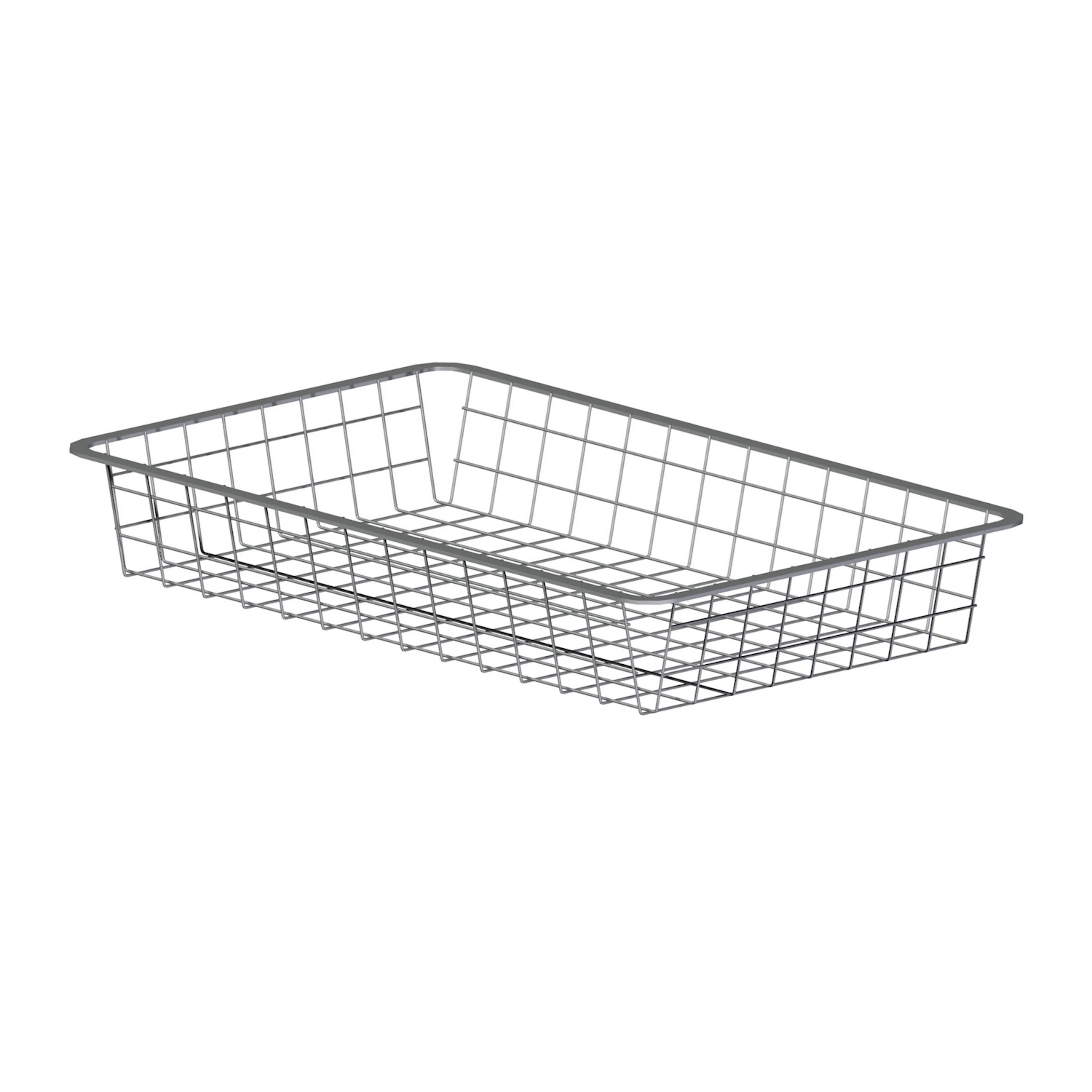 Trådback silver 327x527x85 Silver, 85 mm
