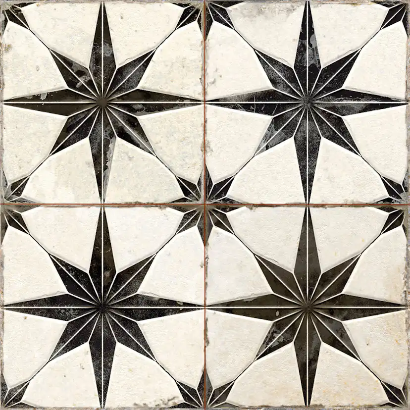 Klinker Tenfors Peronda FS Star Black LT 45x45 cm