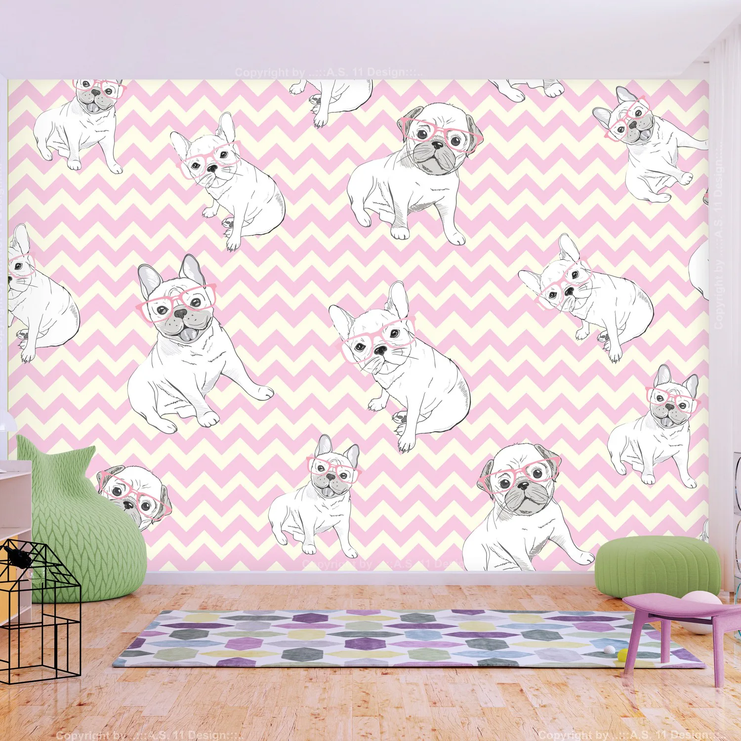 Fototapet Arkiio Sweet Puppies