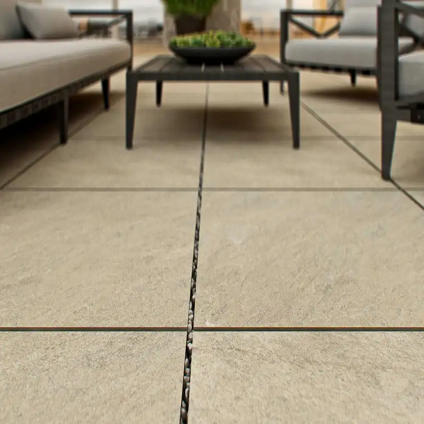 Uteklinker Tenfors Pietra Serena Cream 60x60 cm