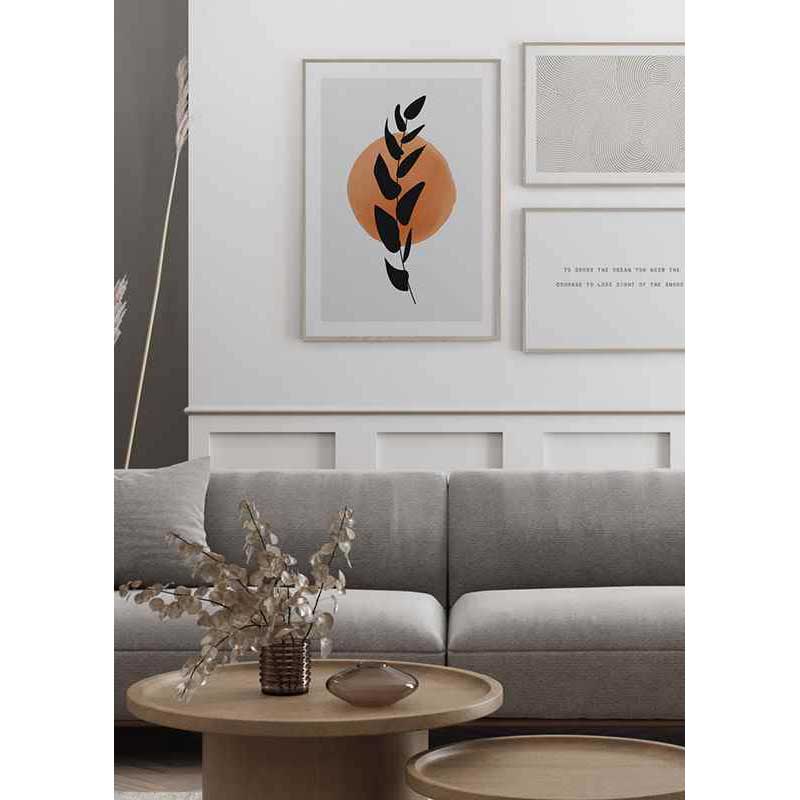 Poster Gallerix Sunset Branch