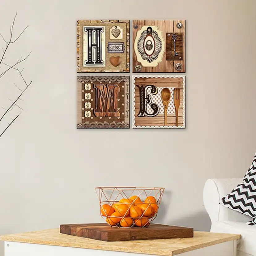 Tavla - There is no place like home 40x40 40x40 cm