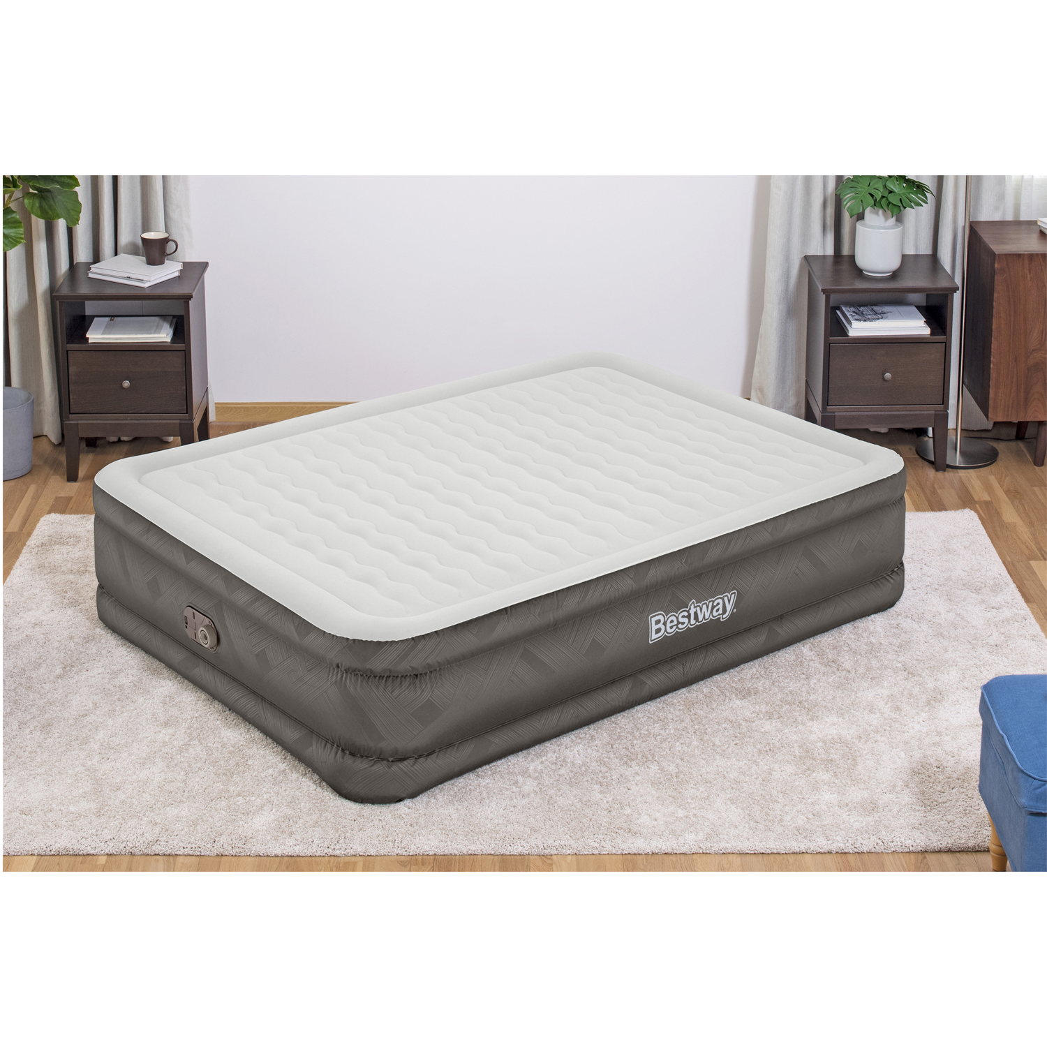 Luftmadrass Bestway Fortech 203 x 152m x 46 cm