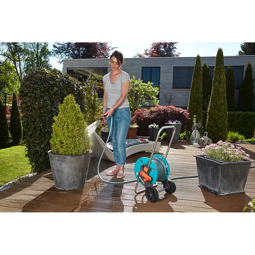 Slangvagn Gardena CleverRoll S med 20 m Classic Slang