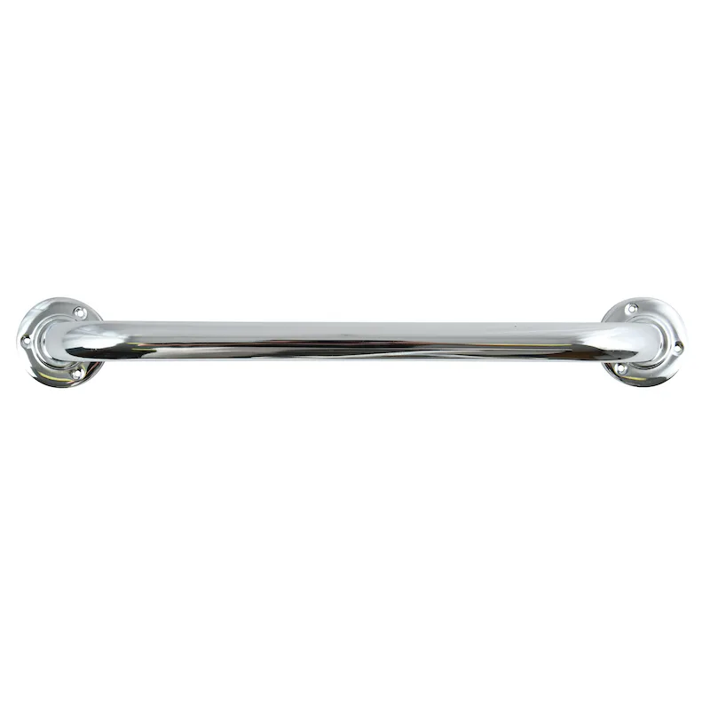 Stödhandtag stål/krom Ø 25 mm 30 cm Krom, 30 cm