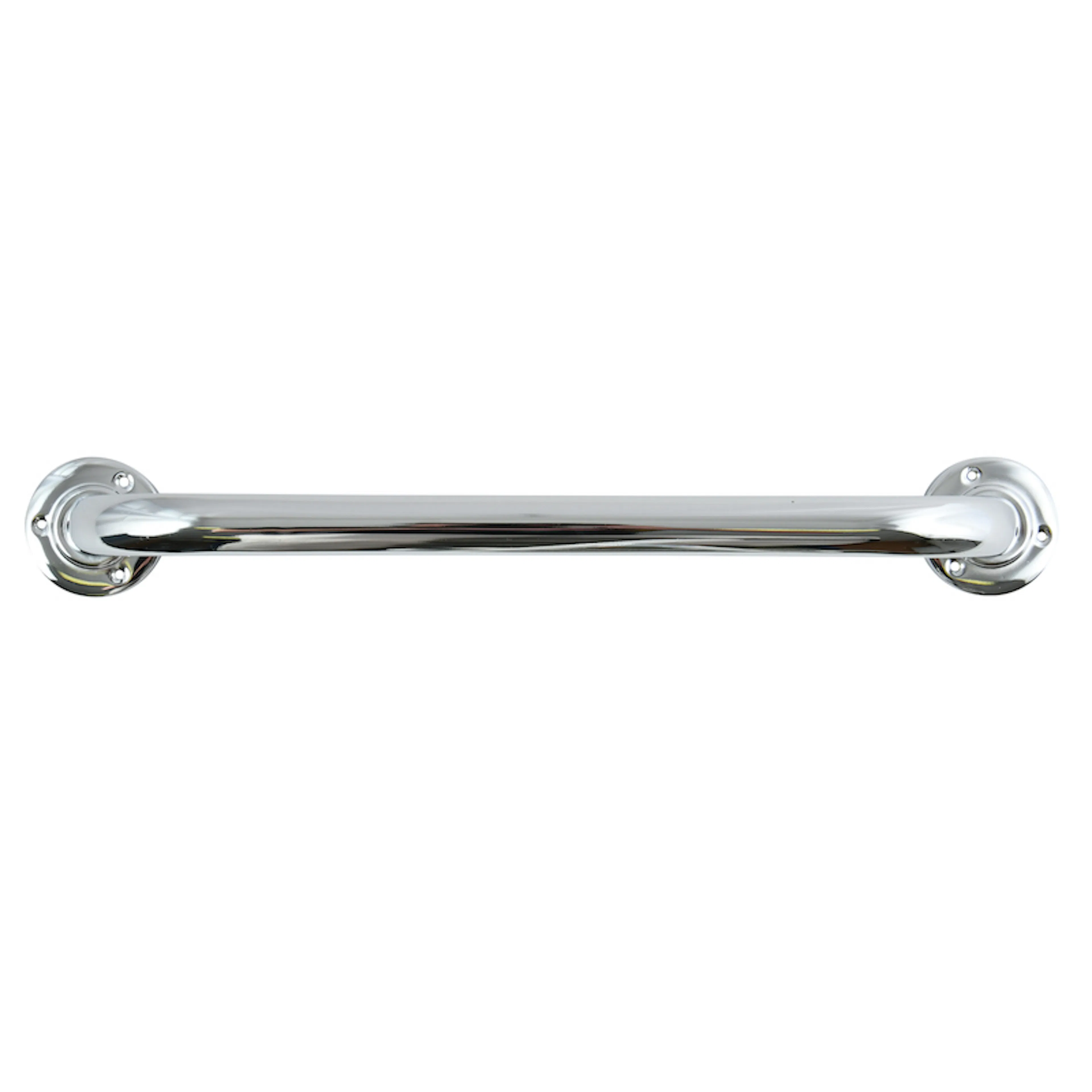 Stödhandtag stål/krom Ø 25 mm 30 cm Krom, 30 cm