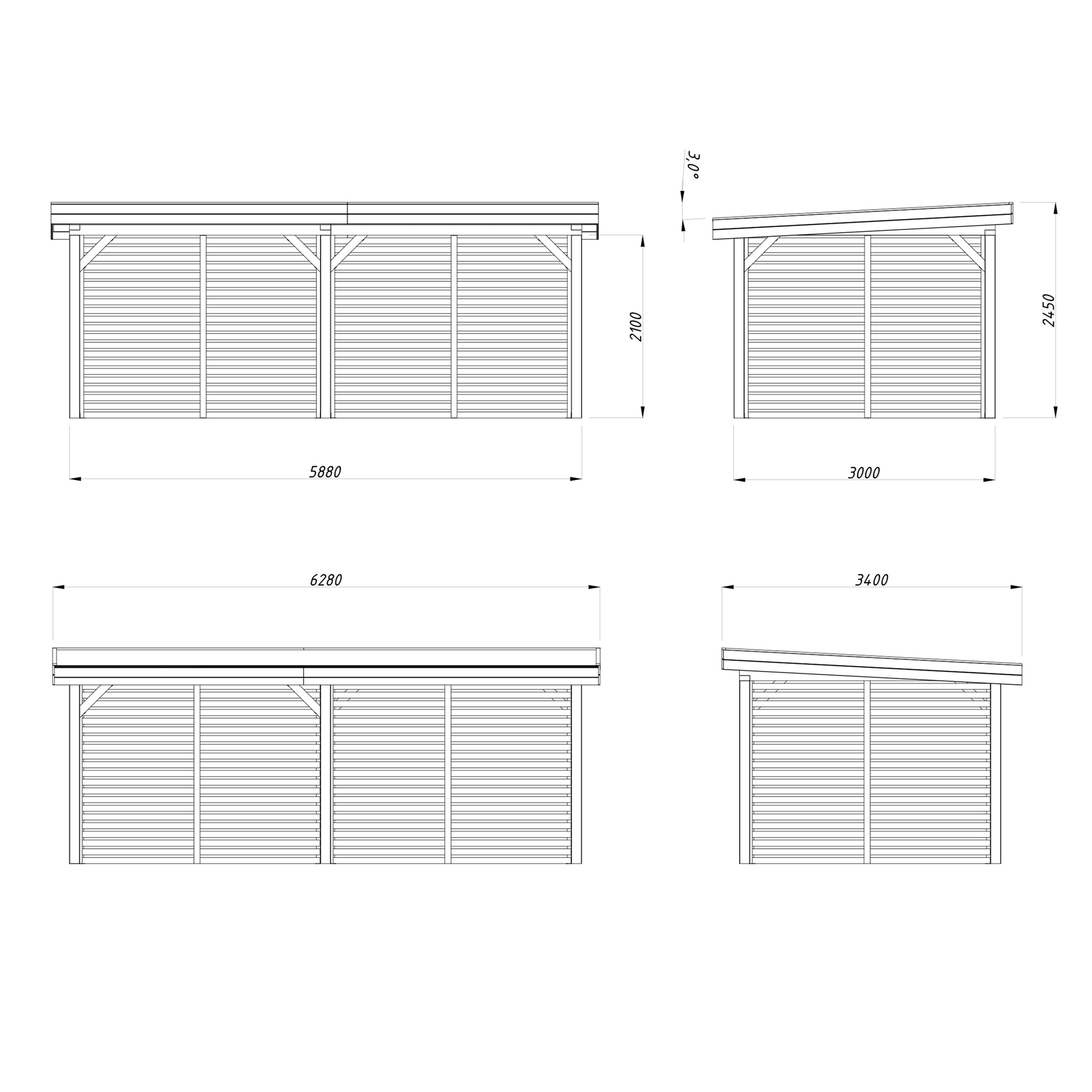 Lenna 16,6 m2 Set 309 NO Behandling: Obehandlad