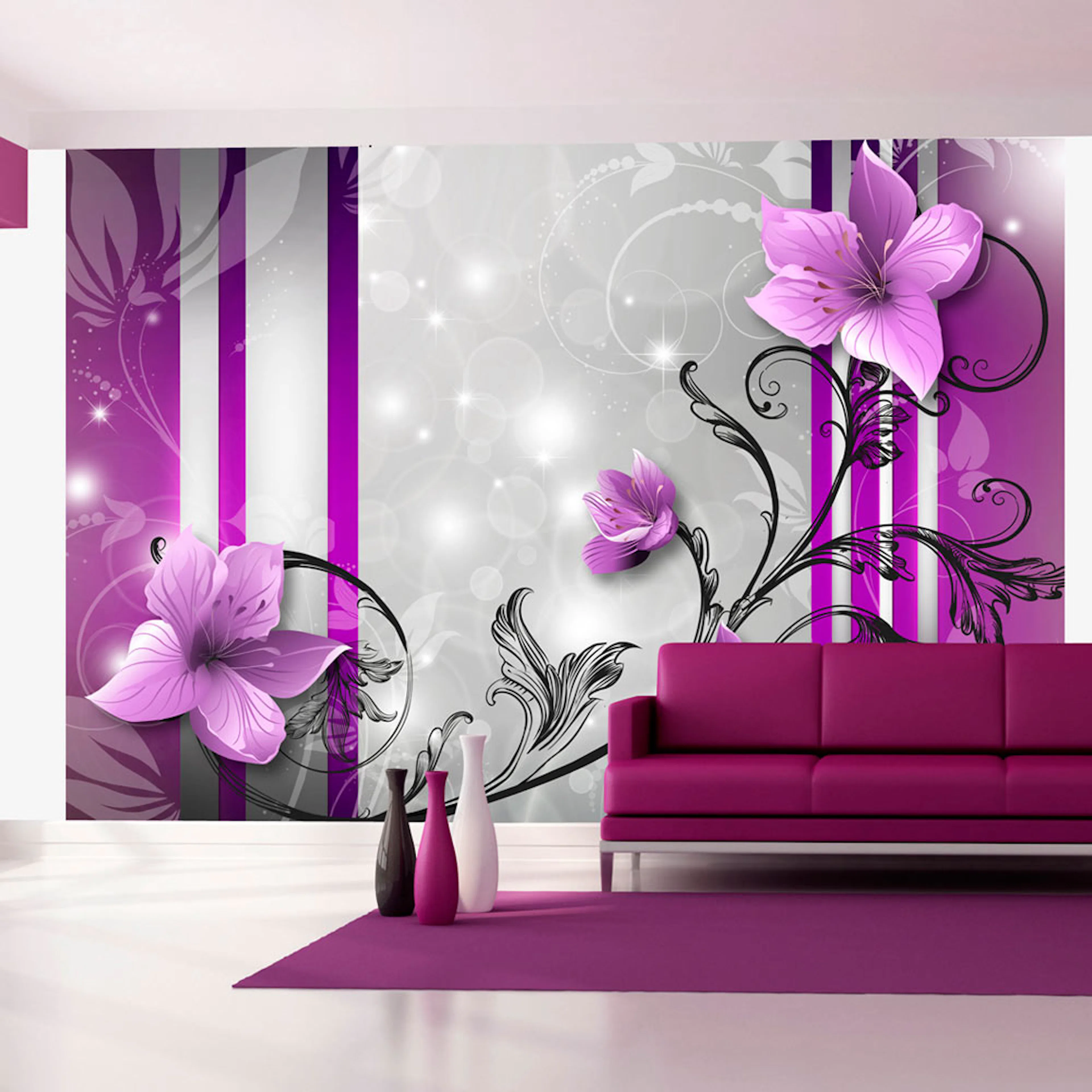 Fototapet Arkiio Violet Buds