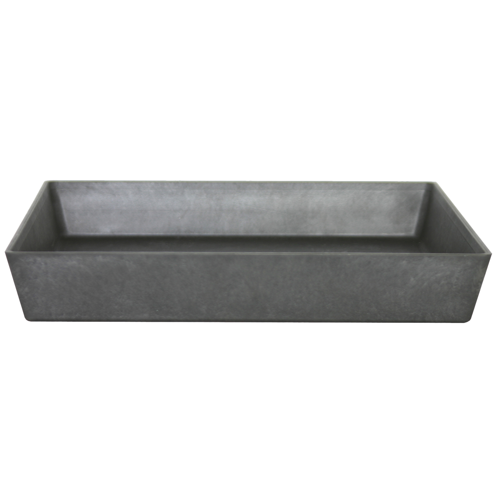 Fat ArtStone Ella Svart 23 x 23 x 4 cm Till Krukor