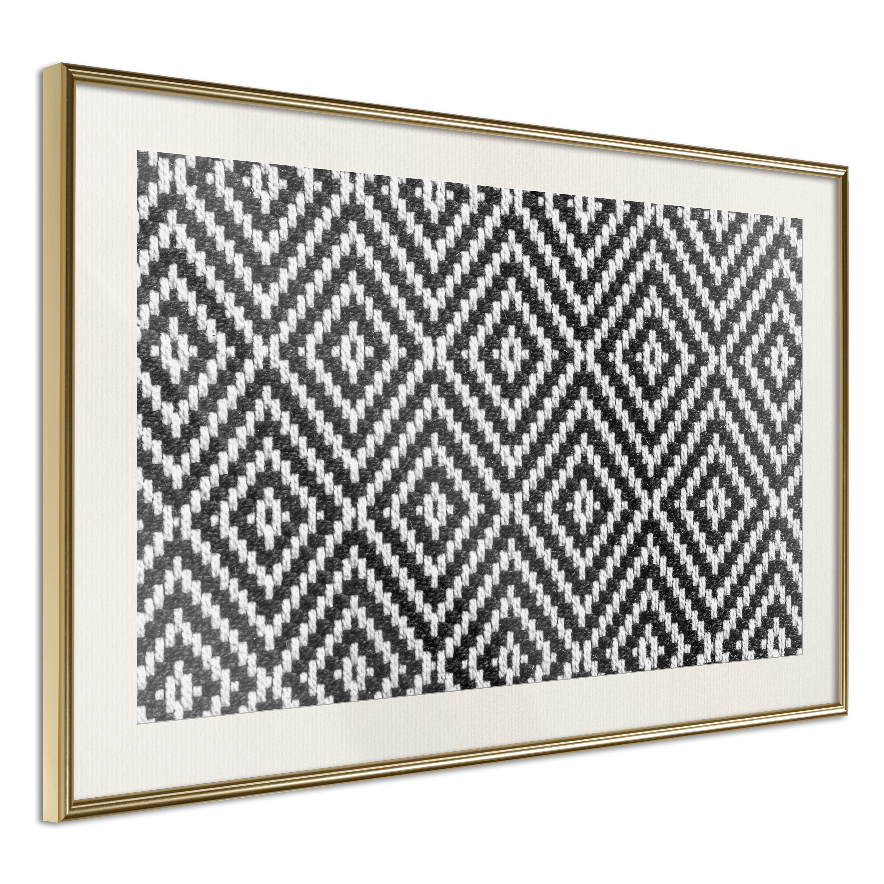 Affisch - Kitchen Towel [Poster] 30x20 Guld ram med passepartout, 30x20 cm