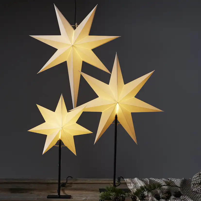 Adventsstjärna Star Trading Frozen Stående