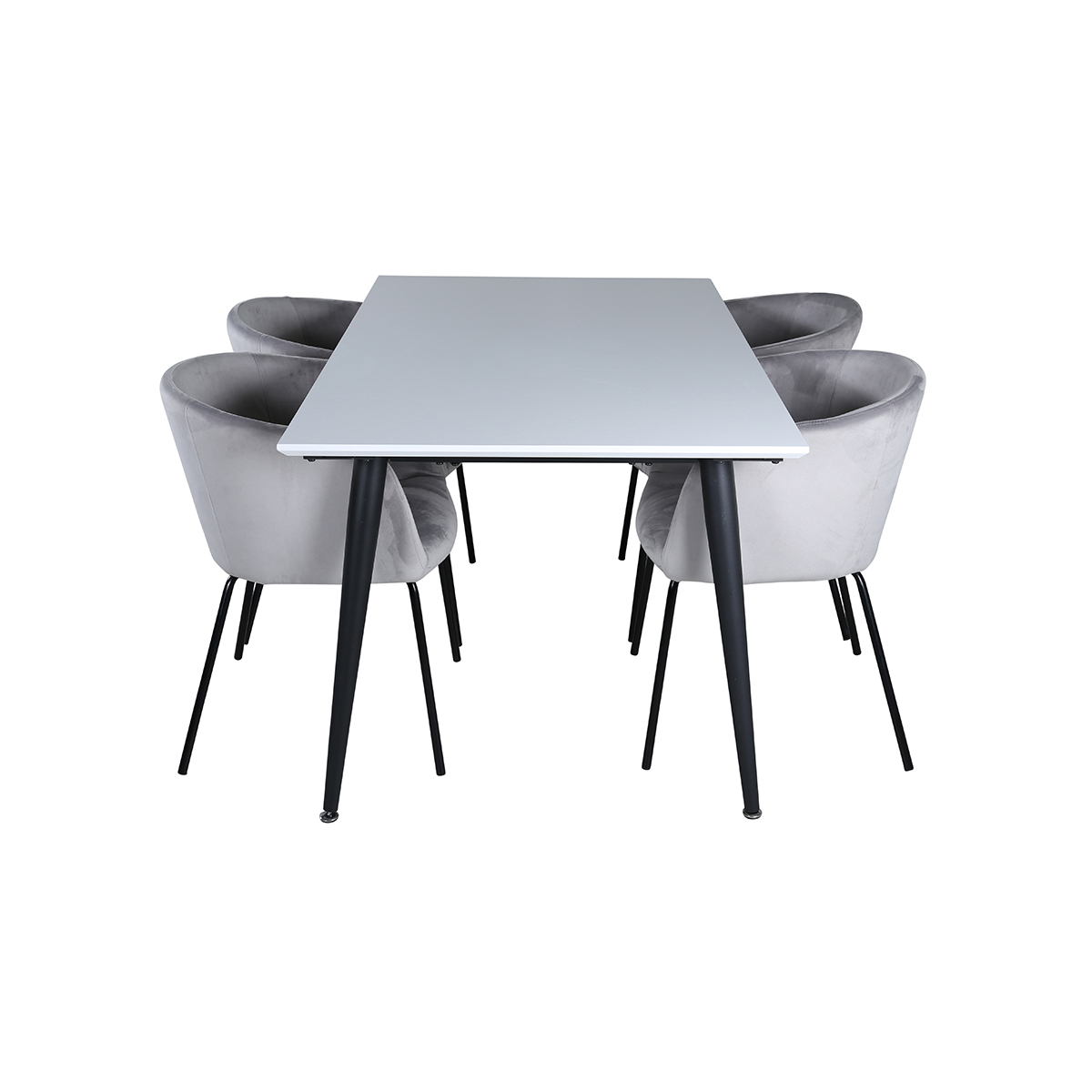 Matgrupp Venture Home Jolie med 4 Bergen Stolar