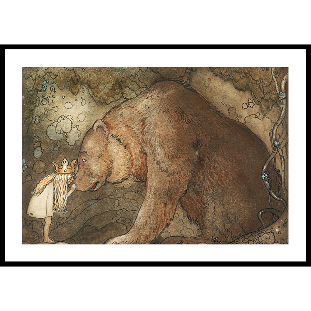 Poster Gallerix Stackars Lilla Basse By John Bauer