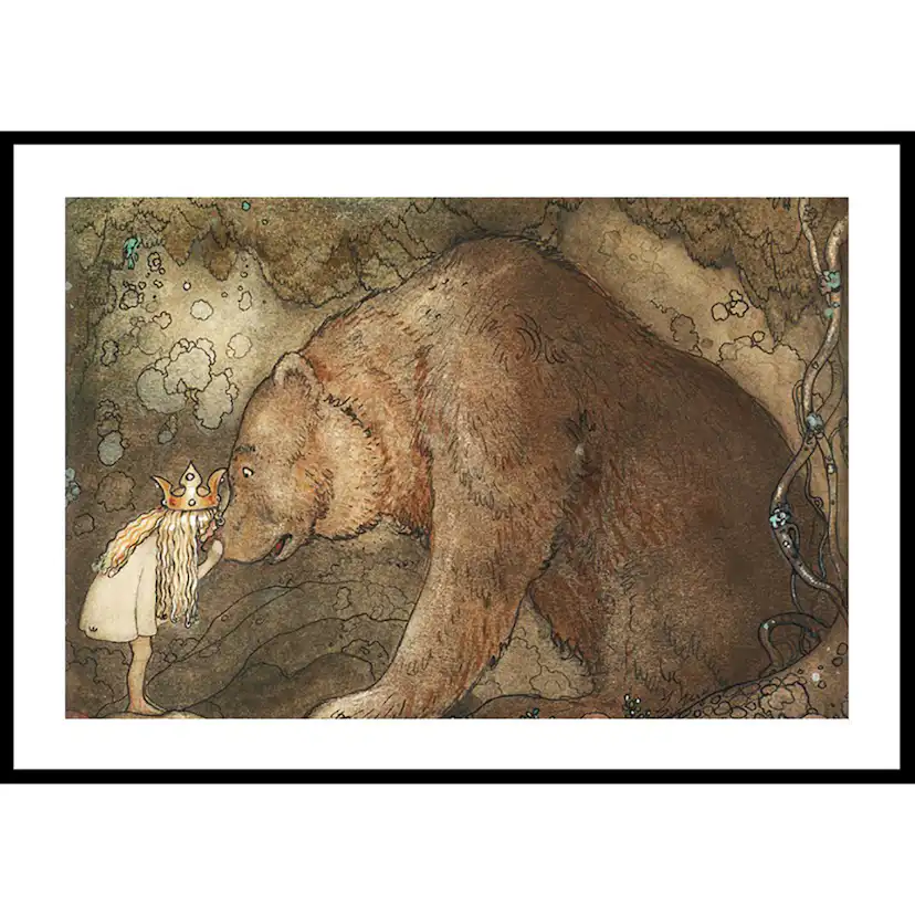 Poster Gallerix Stackars Lilla Basse By John Bauer