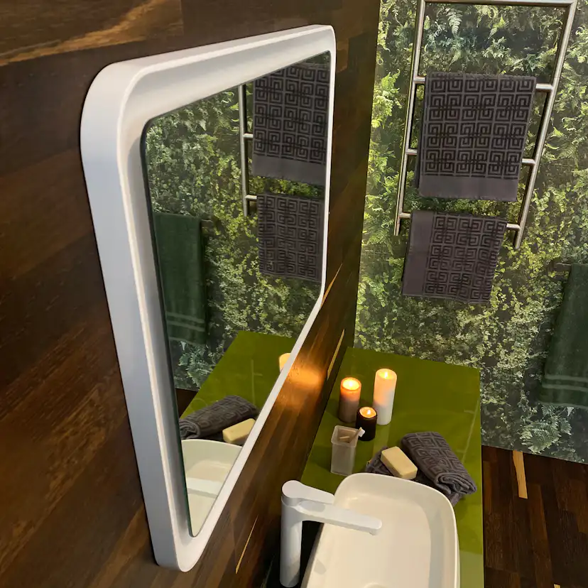 Spegel LH Elegant med LED Belysning Rektangulär
