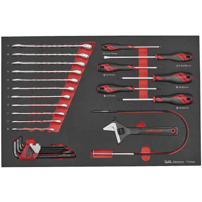 Verktygssats 28 delar Teng Tools TTESP28