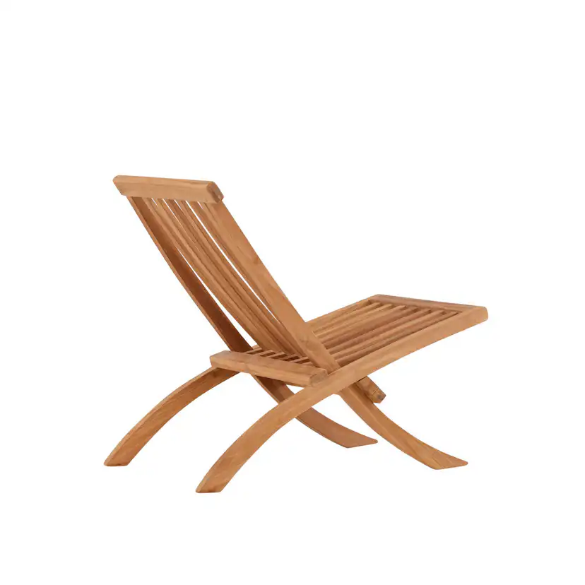 Fåtölj Venture Home Kenya Teak Fällbar