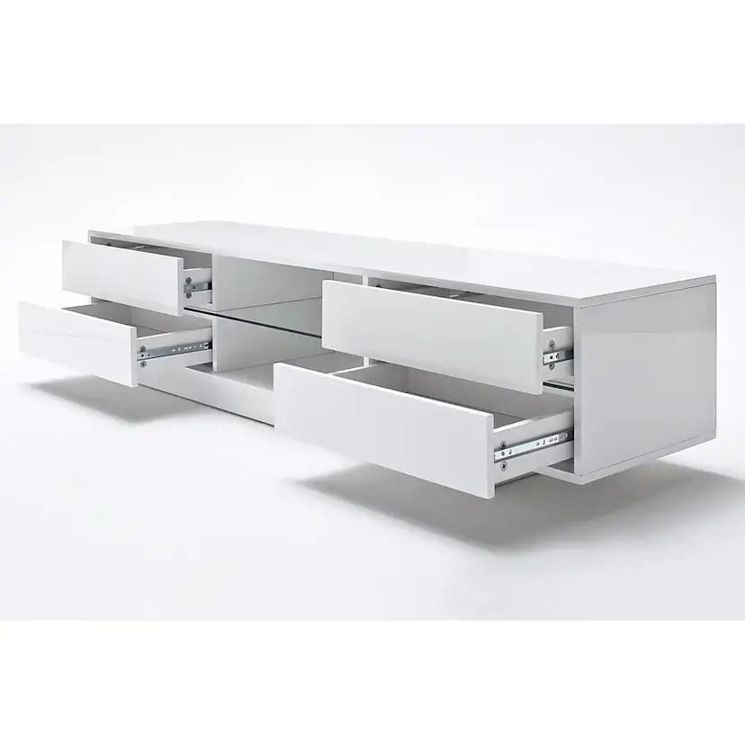 TV-Bänk Scandinavian Choice Helgabo 160 cm med LED-belysning