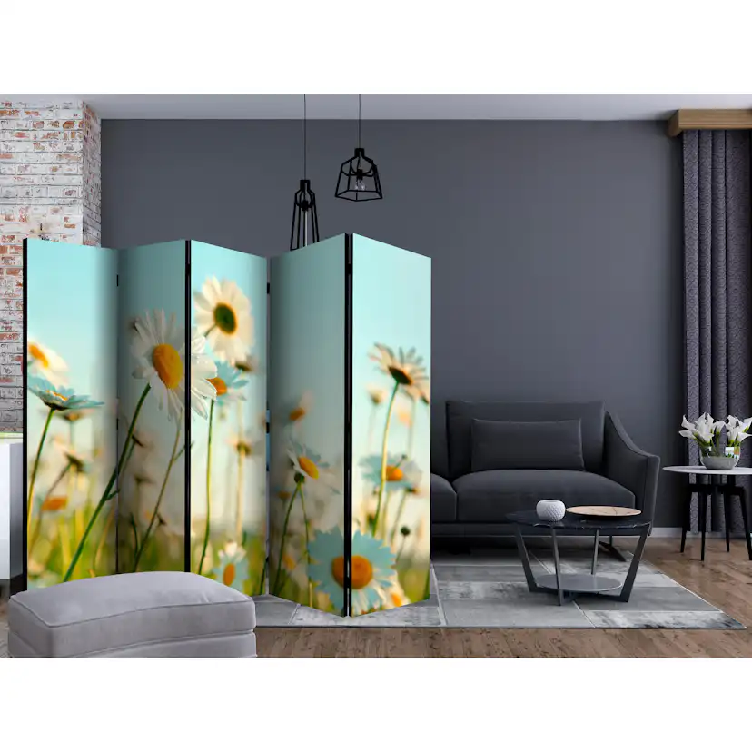 Rumsavdelare Arkiio Daisies Spring Meadow II 225x172 cm