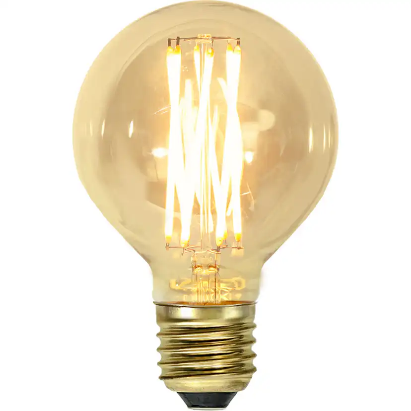 LED-lampa Star Trading E27 G80 Vintage Gold Dimbar