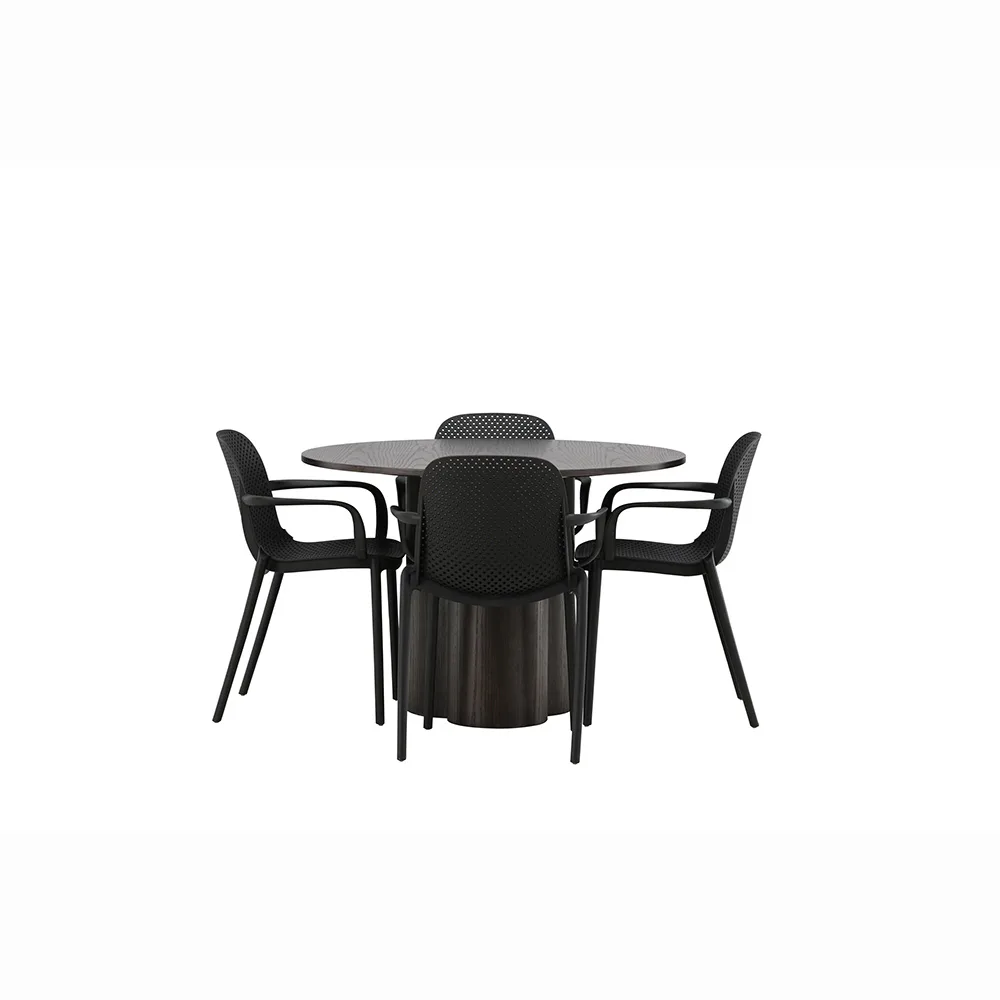 Svart/Ek