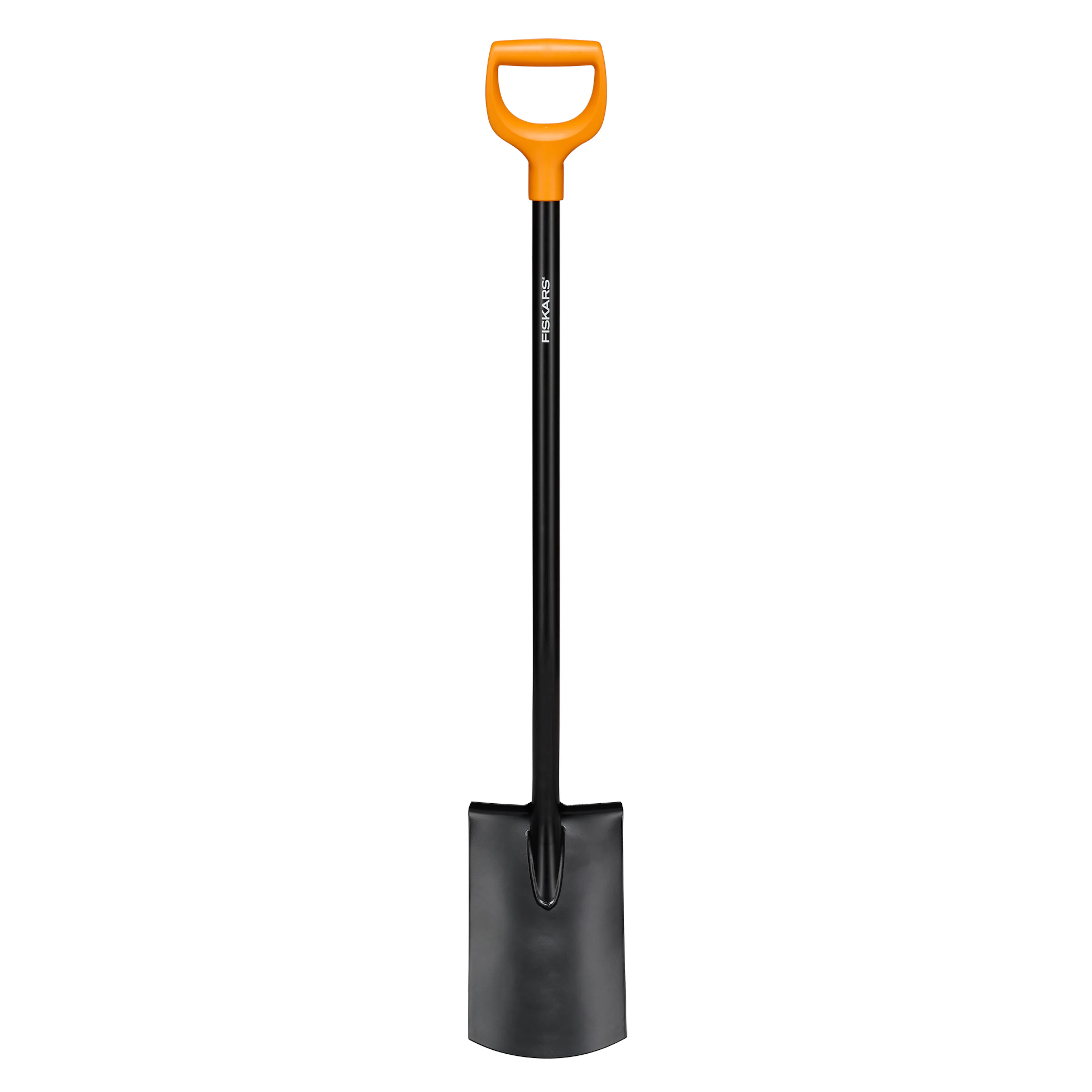 Spade Fiskars Solid Halvrund Metall