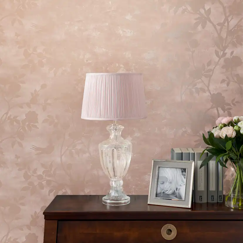 Tapet Laura Ashley Eglantine Silhouette Blush