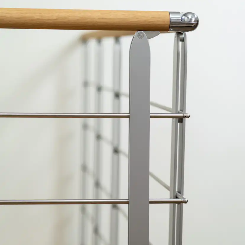 Skyddsräcke Dolle Design Ek Vit Oljad Start