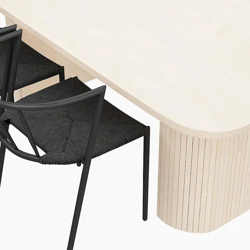 Matgrupp In Living Kopparbo med 4 st Winston stolar