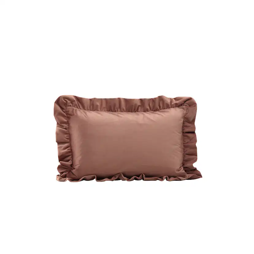 Hailey Cushion Cover Poly Velvet - Pink Rosa