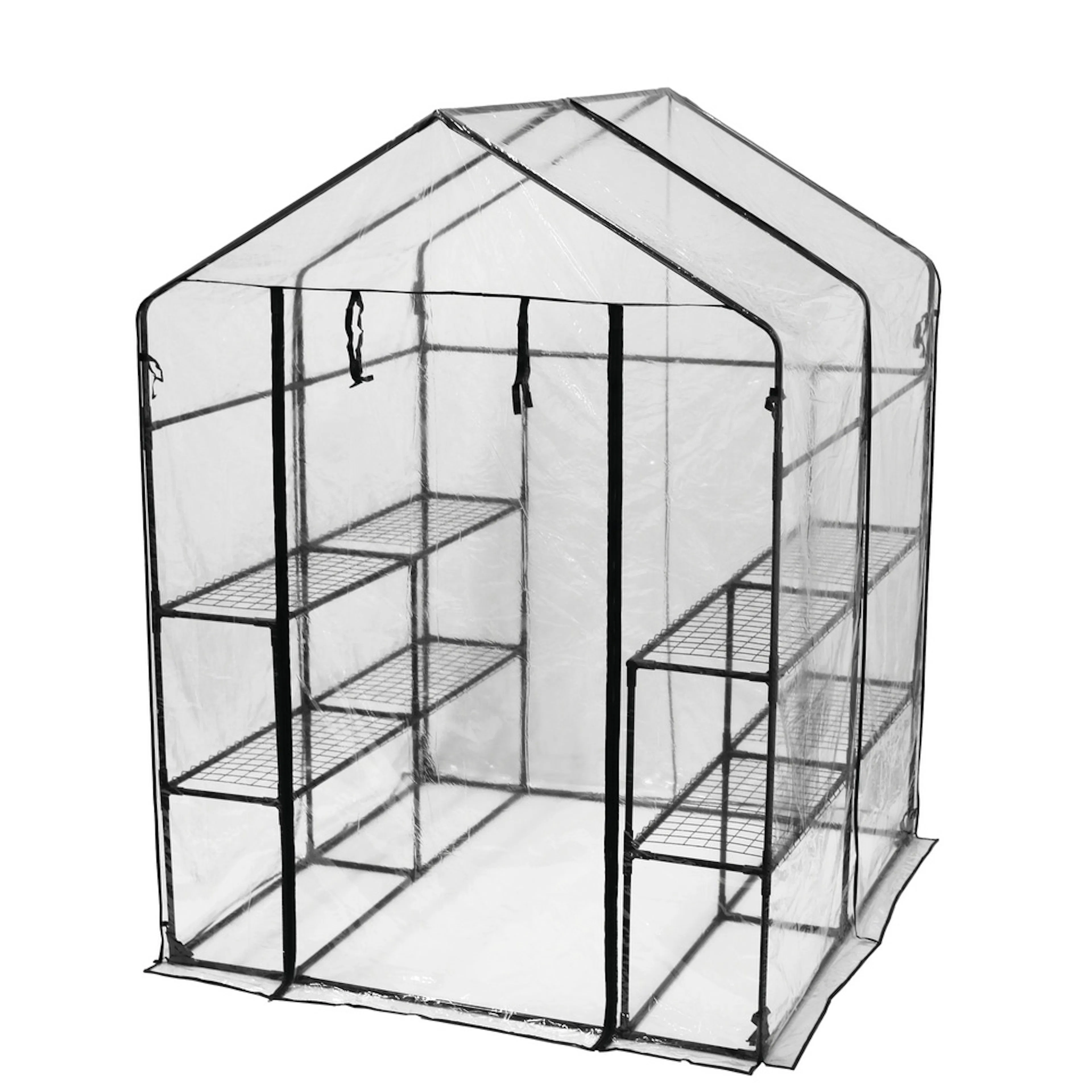 Plastväxthus Hortus Miniväxthus i Plast med 8 Hyllor