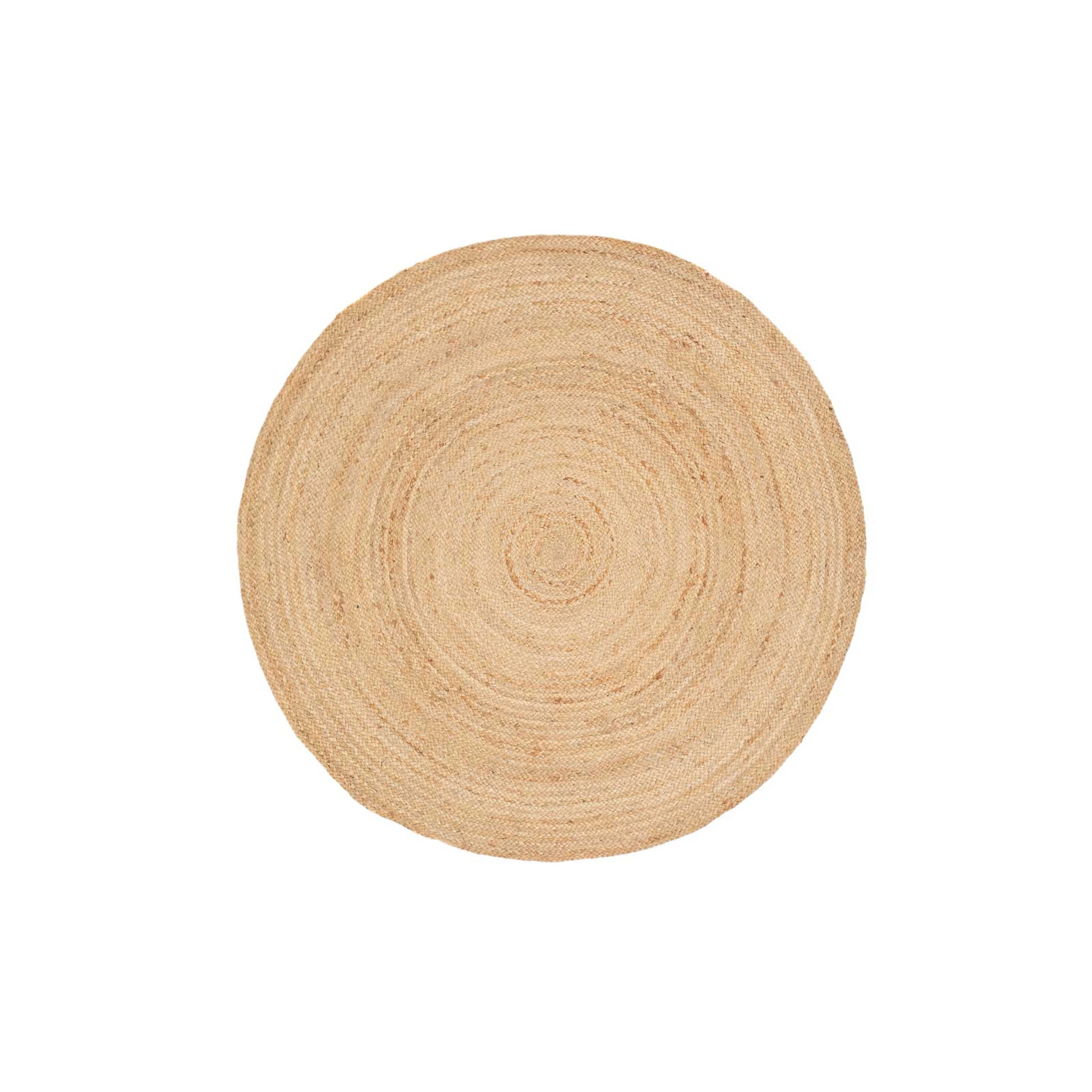 Jute Nature 160 rund Nature, 160x160 cm