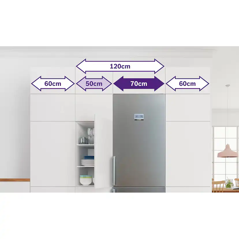 Kyl/Frys Bosch KGN49XWEA Serie 4