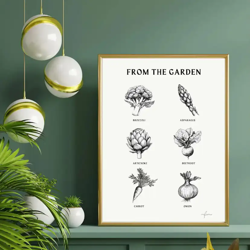 Poster Corkframes Poster From the Garden