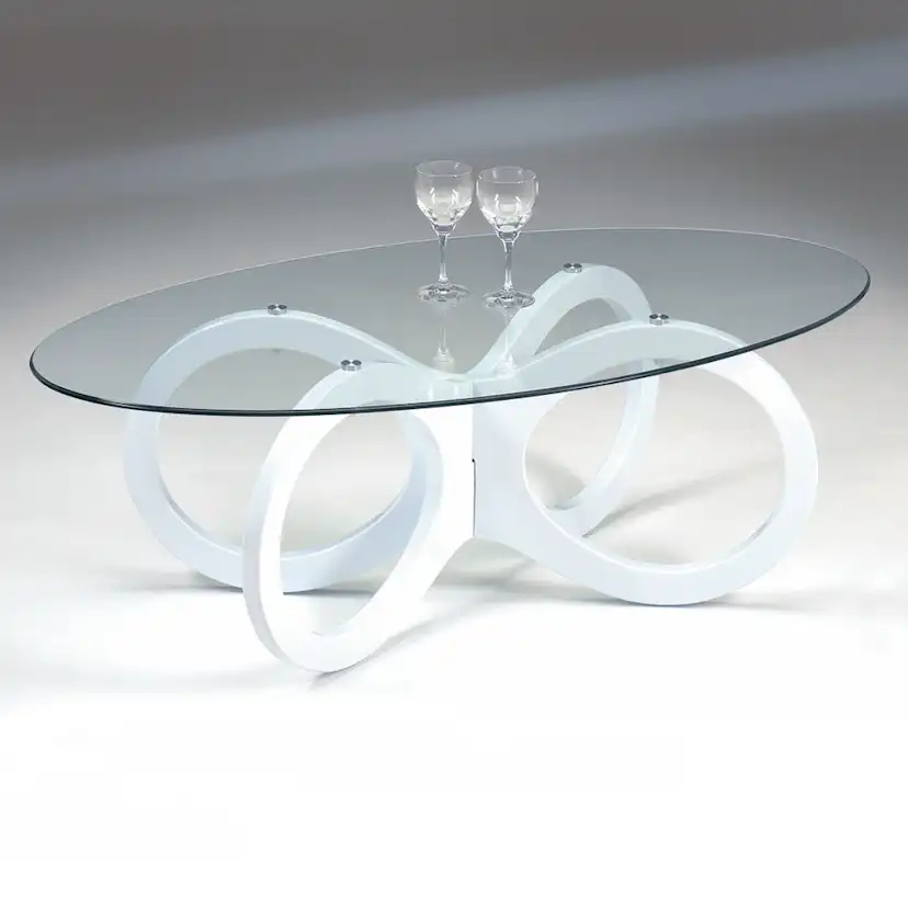 Soffbord Stenexpo Loop Vit